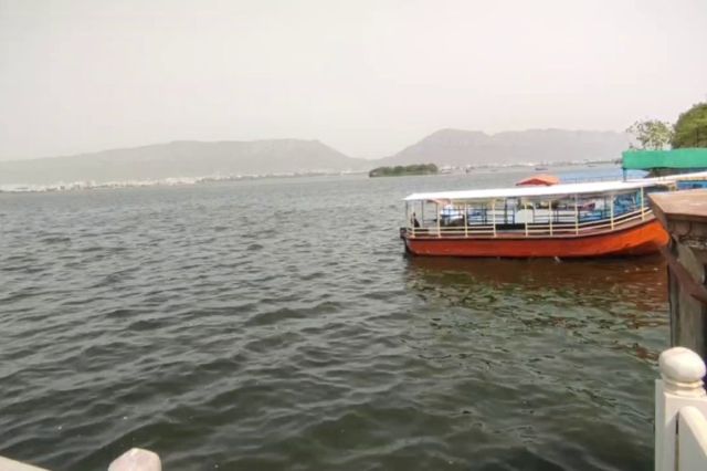 अजमेर में आनासागर झील लबालब, पत्रिका फोटो 