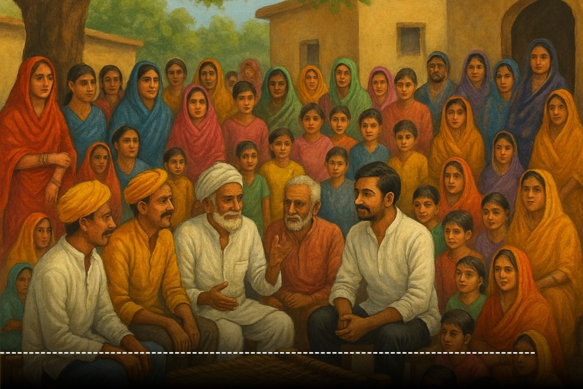 ‘पर्सनल स्पेस’ के जमाने में चार पीढ़ियों के 64 सदस्य एक ही छत के नीचे रह रहे, घर
में चलते हैं सिर्फ इनके फैसले