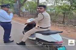 ट्रैफिक पुलिस से पकड़ा 10 पुलिसकर्मियों को..! बिना हेलमेट वाहन चलाने का लगा आरोप,
कहा… होगी कार्रवाई - image