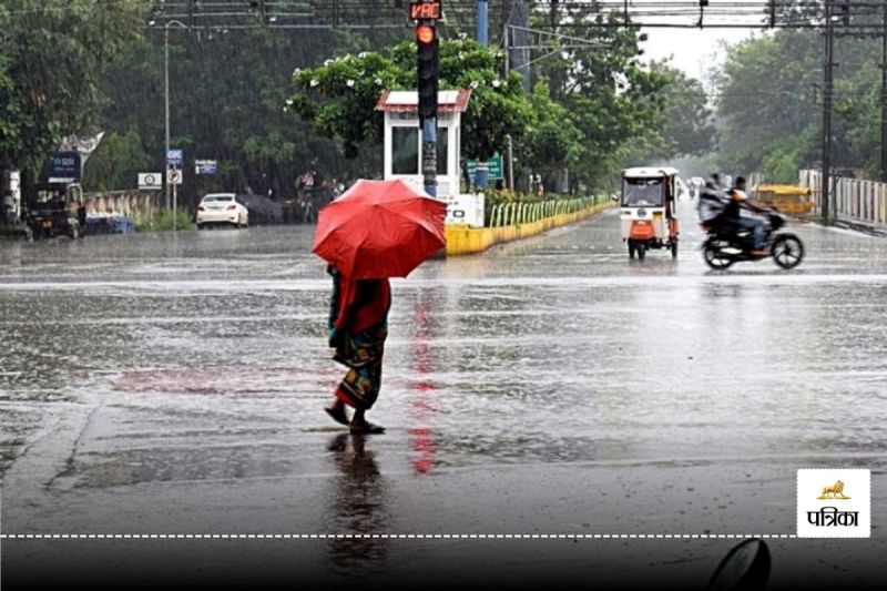 मौसम अपडेट! भिलाई-दुर्ग में हल्की बौछारें, आउटर क्षेत्रों में 15.4 मिमी बारिश दर्ज...(photo-patrika)