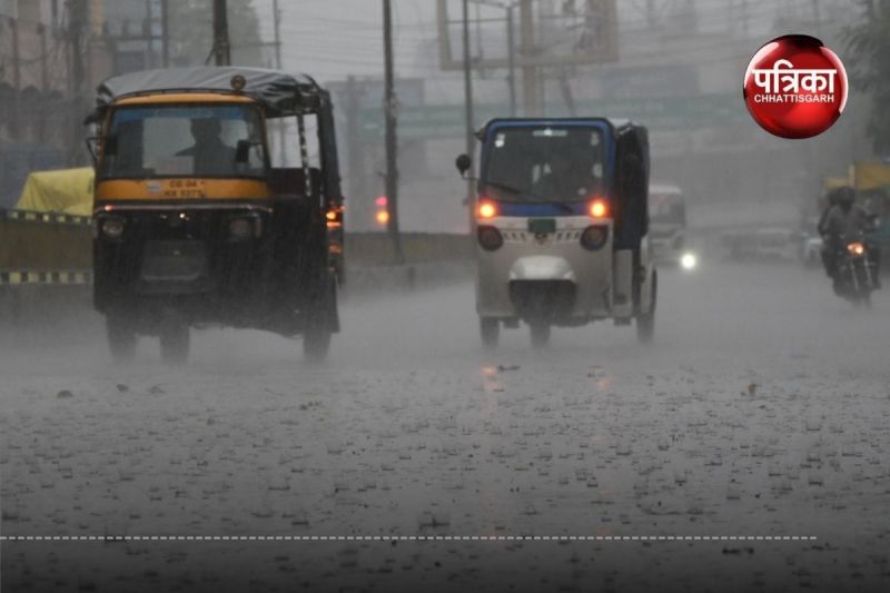 अगले 24 घंटे में प्रदेश के एक-दो स्थानों पर भारी बारिश होगी (Photo- Patrika)