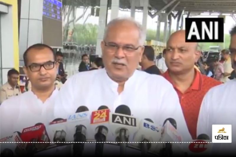 कांग्रेस नेता भूपेश बघेल (Photo- ANI)