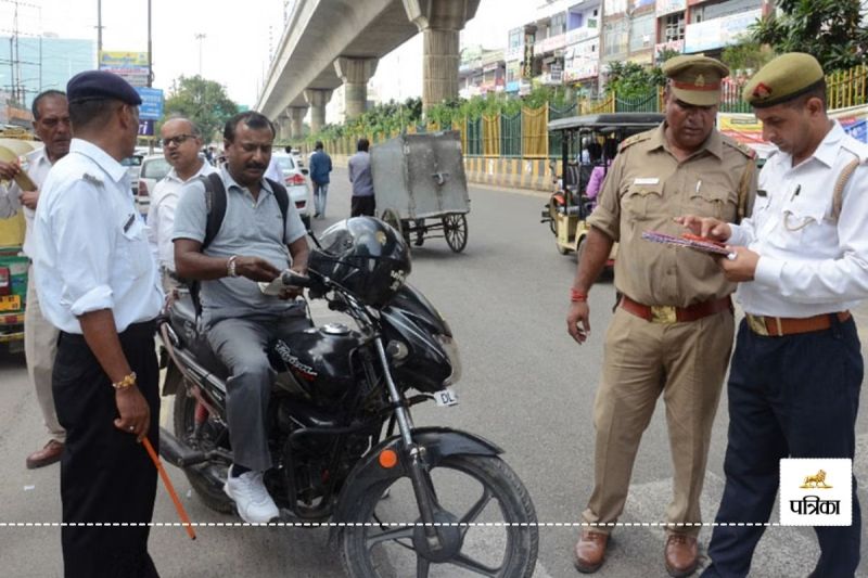 पुलिस की बड़ी कार्रवाई! बिना नंबर प्लेट के 100 से अधिक दोपहिया वाहन जब्त, रहें Alert