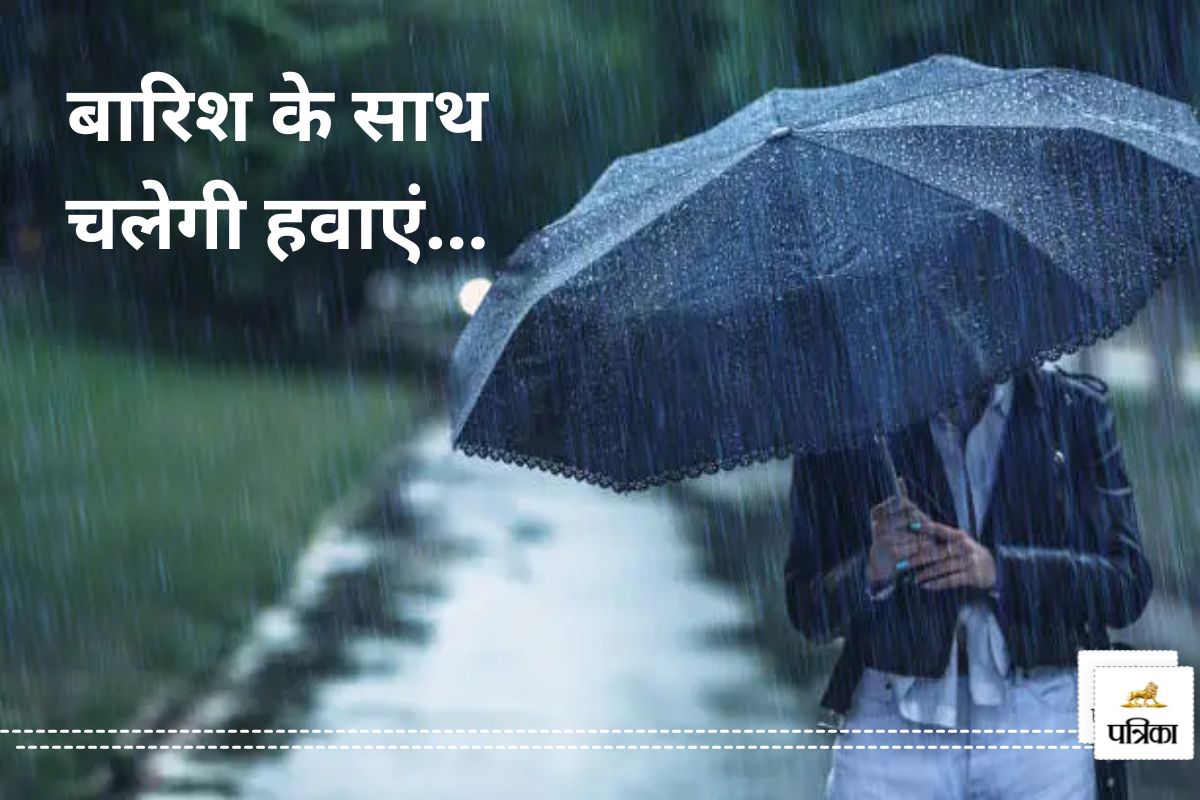 छत्तीसगढ़ के मौसम में बदलाव! बारिश के साथ चलेगी हवाएं, प्रदेश के इन जिलों रेड Alert जारी..