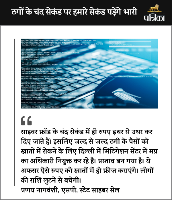 Cyber Fraud Case MP 