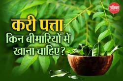 Curry Leaf Benefits: इन 7 बीमारियों के लिए बेहद फायदेमंद है करी पत्ता, जानिए
खाने का सही तरीका - image