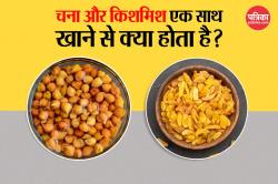 Chana And Raisins Benefits: चना और किशमिश साथ खाने से मिलते हैं ये 6 हैल्थ
बेनिफिट्स - image