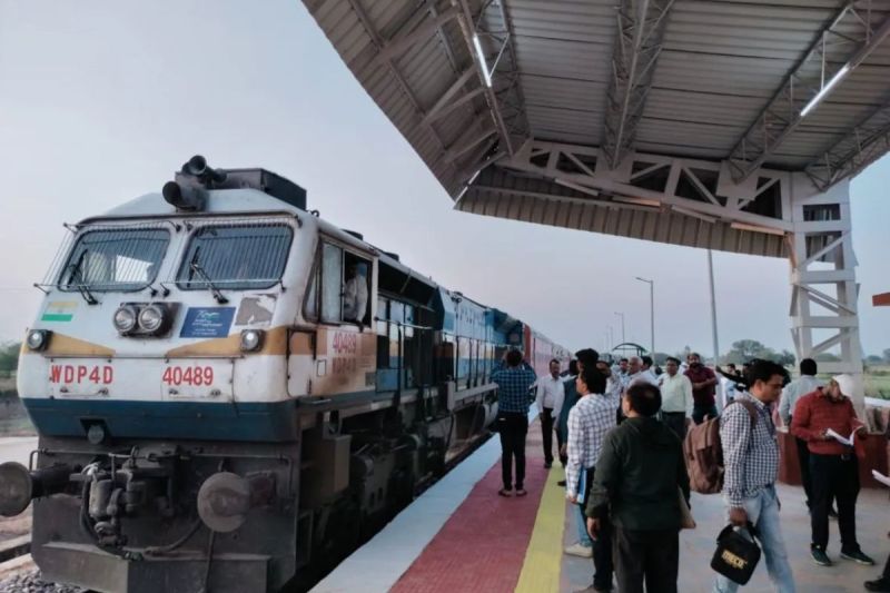 Dausa-Gangapur-Railway-Track