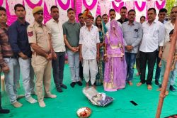दिवेर थानेदार बने भाई, सिपाही बने ससुराल पक्ष वाले, भर दिया बेटी का मायरा - image