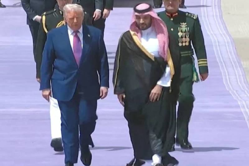 Donald Trump Saudi Arabia journey