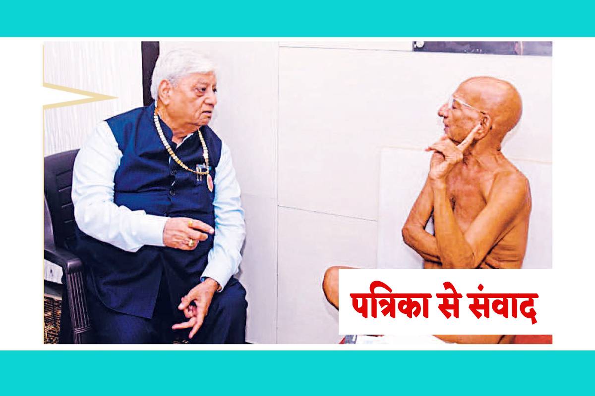 तीर्थ पुष्पगिरि में दो मनीषियों का ‘मां, आत्मा और समाज’ पर संवाद