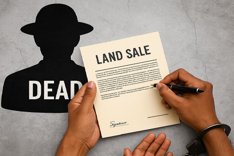 FIR registered against 7 people on Dead farmers land selling fraud using real documents in ashoknagar mp news