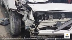 Bijnor: कार-बाइक की भीषण टक्कर में किसान की मौत, एक गंभीर घायल, दवाई लेकर लौट
रहे थे दोनों - image