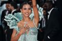 Nancy Tyagi Dazzles Cannes with Self-Designed Gown