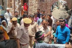भरतपुर में मचा बवाल: सरकारी जमीन पर दुकान लगाने पर भिड़े दो पक्ष, जमकर पथराव; 6
लोग घायल - image