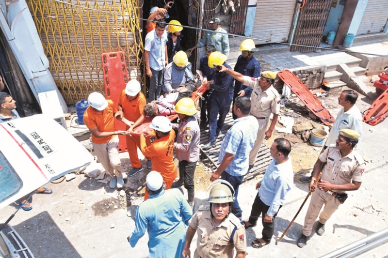 Gas Cylinder Blast in Bikaner