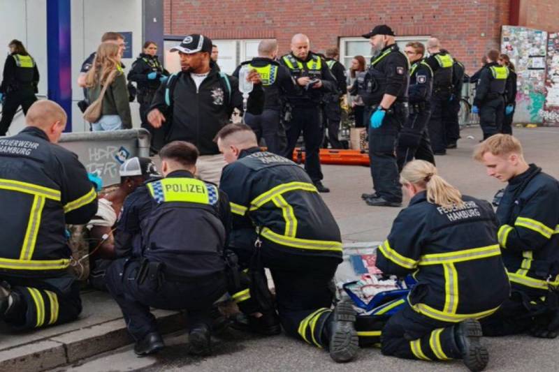 Hamburg Train Station Knife Attack