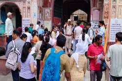 NEET UG 2025 Exam: जयपुर में सख्त सुरक्षा…जैमर…त्रिस्तरीय निगरानी में मेडिकल
परीक्षा शुरू, देखें वीडियो - image