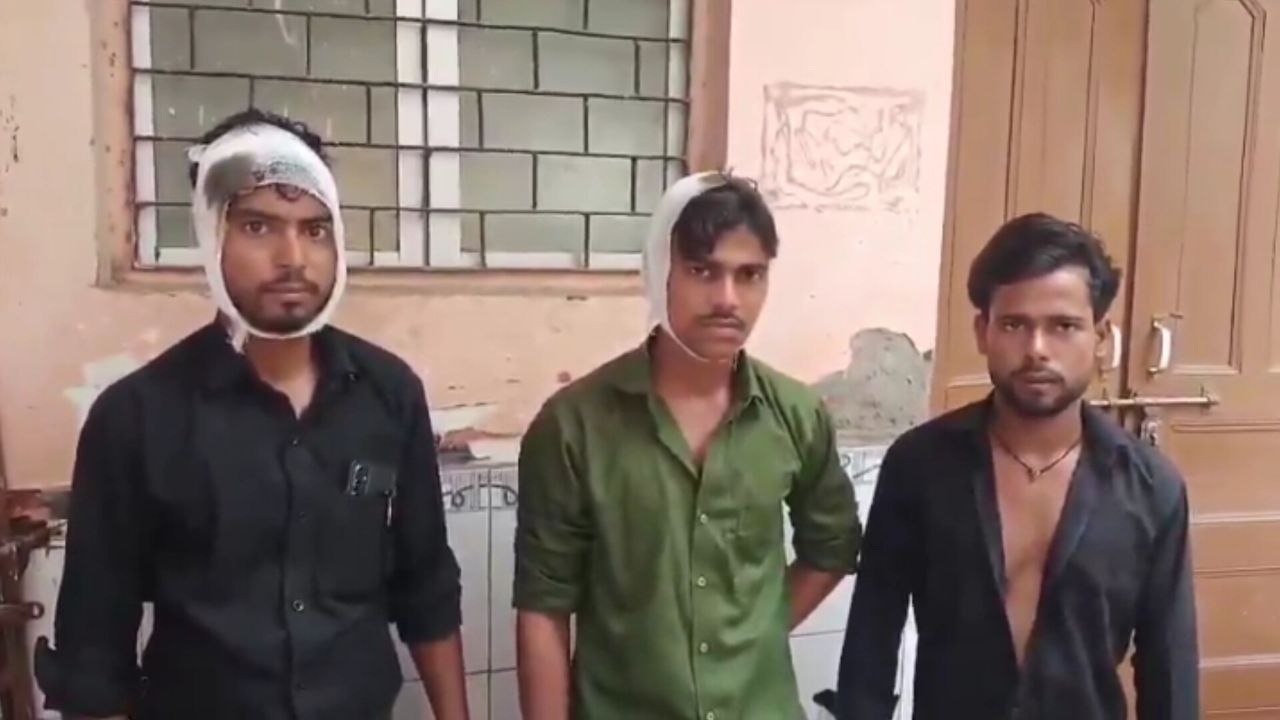 ग्रामीणों को बारातियों का डीजे की धुन पर नाचना गाना नहीं लगा अच्छा, लाठी डंडों
से पिटाई