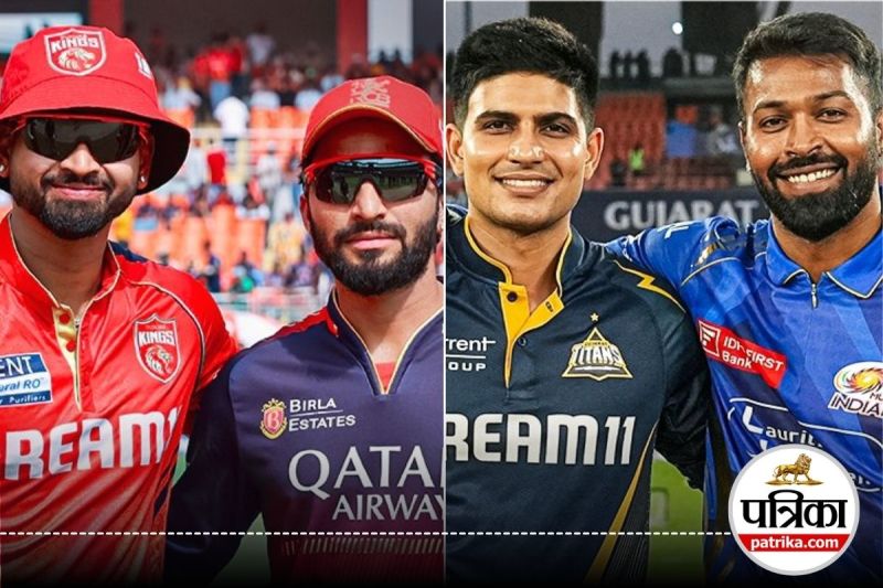 IPL 2025 Playoffs Schedule: आईपीएल क्वालीफायर 1 और एलिमिनेटर में जगह बनाने वाली टीमों के कप्तान। (फोटो सोर्स: एक्स@/IPL)