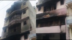 पति-पत्नी और तीन बच्चों के जिंदा जलने की घटना update: तीन मंजिल में फैक्ट्री,
ऊपर की दो मंजिल निवास - image