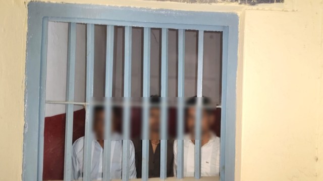पुलिस की गिरफ्त में तीन आरोपी