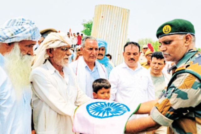 Indian Army soldier Kuldeep Poonia