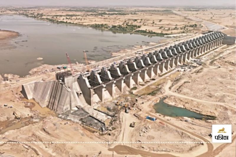 Rajasthan Monsoon Good News High tech Isarda Dam Filled First Time Jaipur Dry Ramgarh Also Come Alive