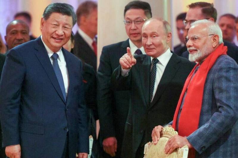 Jinping Putin and Modi