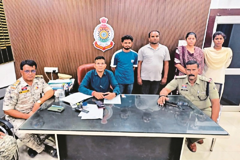 पति-पत्नि सहित 3 गिरफ्तार (Photo- Patrika)