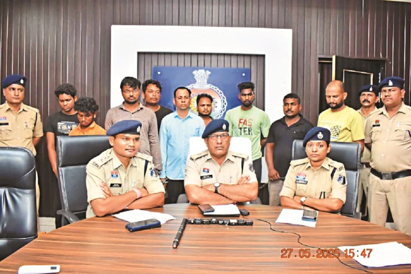 आयुर्वेदिक डॉक्टर आत्महत्या मामले में 9 आरोपीे गिरफ्तार (Photo- Patrika)