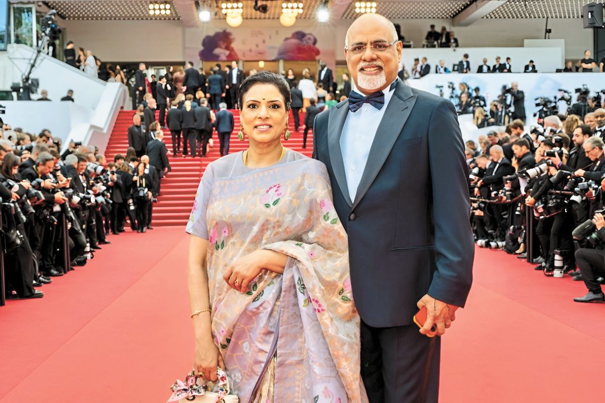 Cannes Film Festival में चमकी कोटा की जरी साड़ी, प्रीति सिंह ने दिलाई नई पहचान
