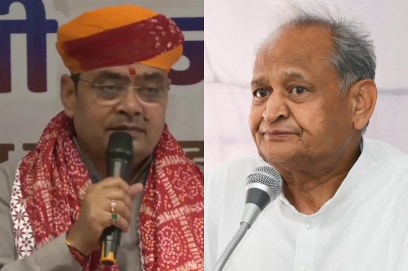 M Bhajanlal and Ashok Gehlot