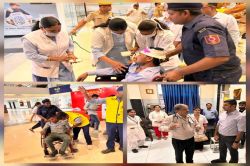 भीलवाड़ा के एक मॉल में आग की सूचना पर मची अफरा-तफरी - image