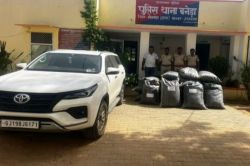बनेड़ा पुलिस की कार्रवाई, 277 किलो अवैध डोडा पोस्त समेत वाहन जब्त - image