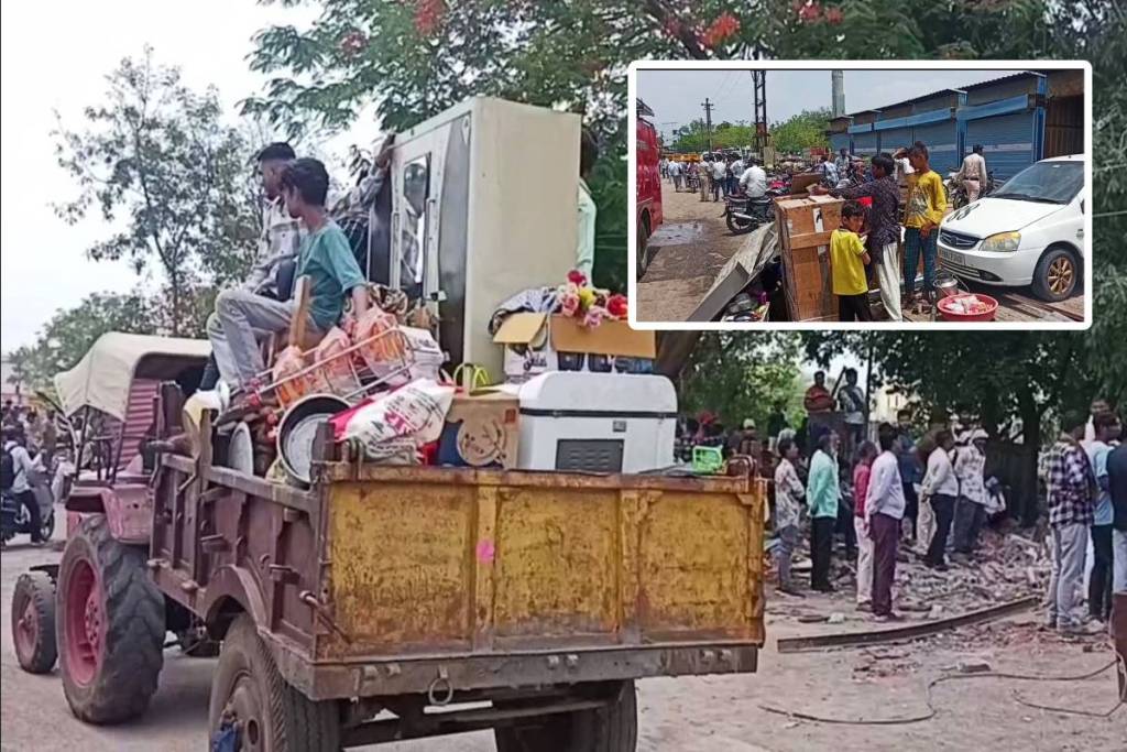 MP Many Houses Demolished
