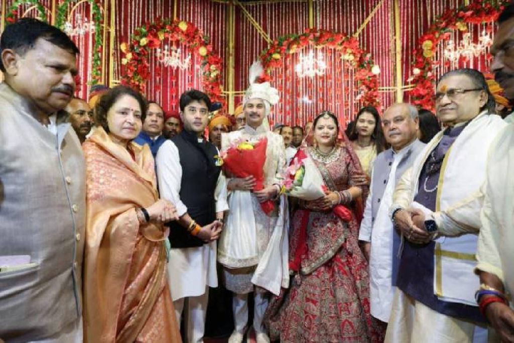 Minister Pradyuman Singh Tomar daughter wedding