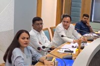 MP Ummedaram Beniwal and Barmer Collector Tina Dabi