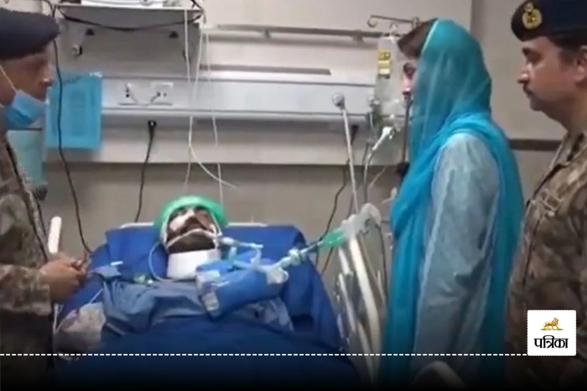 पाकिस्तान का भंडाफोड़, पिटने के बावजूद जश्न, घायलों से मिलीं मरियम नवाज - image