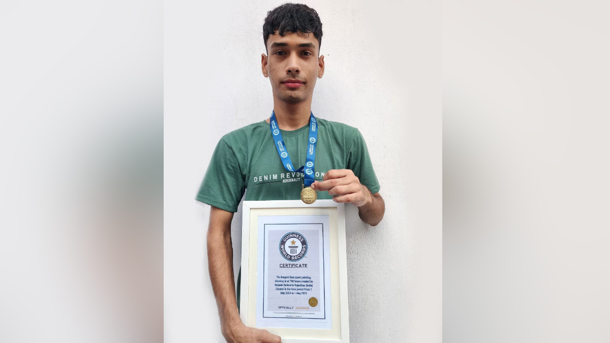 Mayank Guinness record