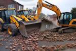 Illegal Madrasa demolished with JCB in Jabalpur