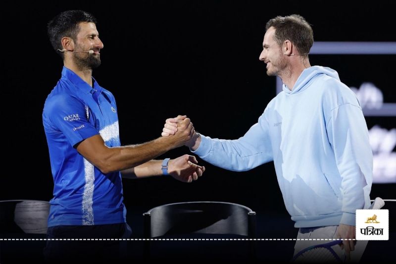 Novak Djokovic and Andy Murray