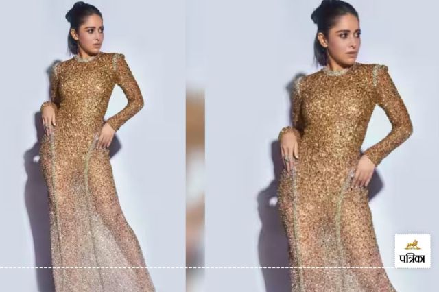 Nushrratt Bharuccha party look