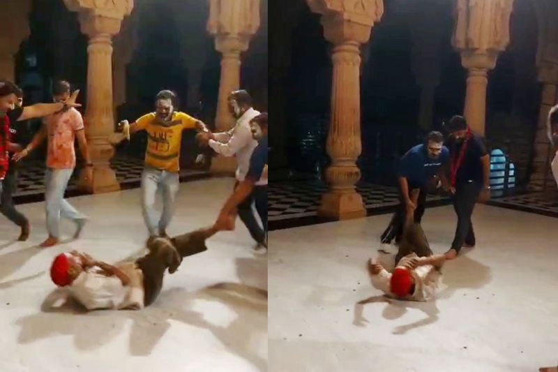 Obscene-dance-in-Bihariji-temple