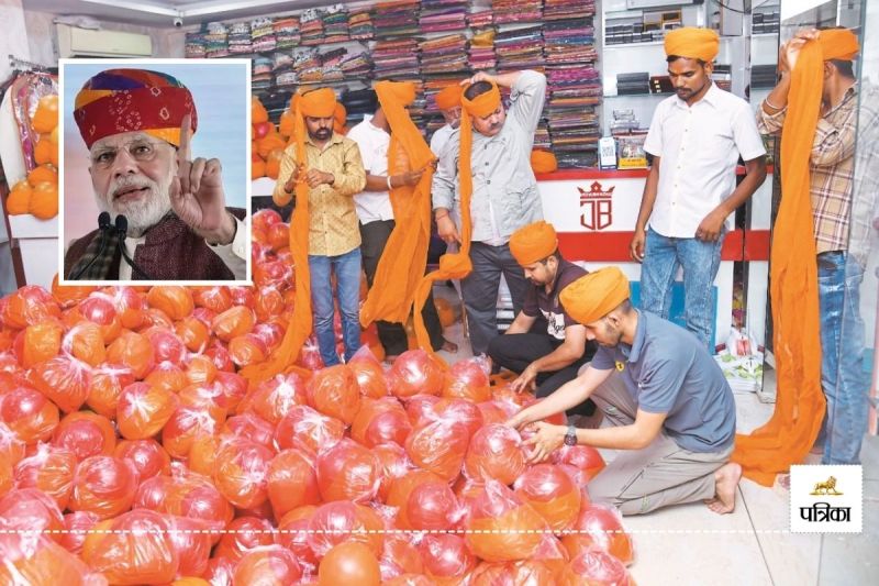 PM Modi Bikaner Visit Minute-to-Minute Schedule Know Rajasthan Today Rain of Gifts 6,000 People Wear Saffron Turban