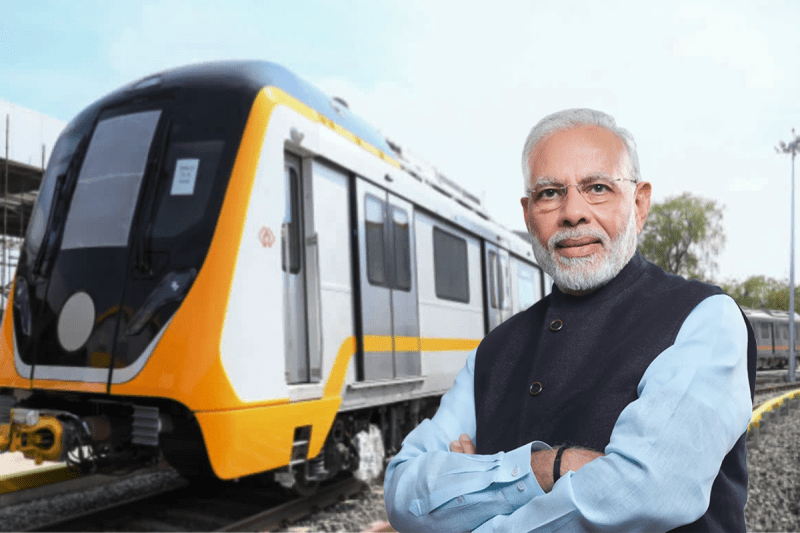PM Modi can inaugurate metro train