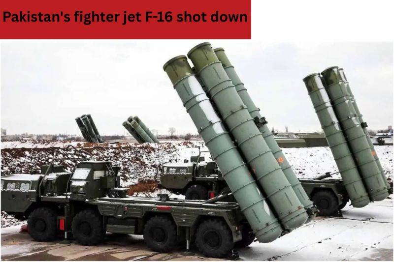 Pakistan's fighter jet F-16 shot down