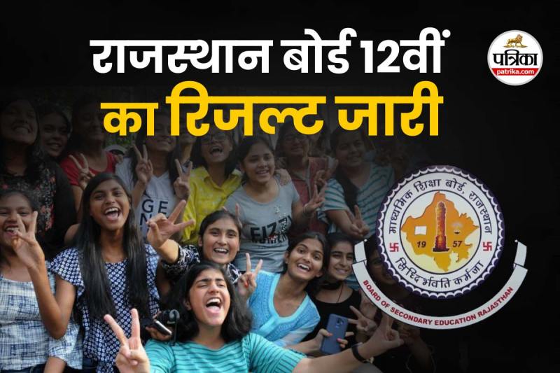 RBSE Rajasthan Board 12th Result 2025