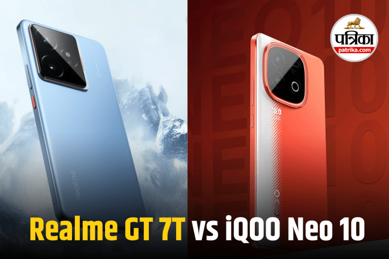 Realme GT 7T vs iQOO Neo 10