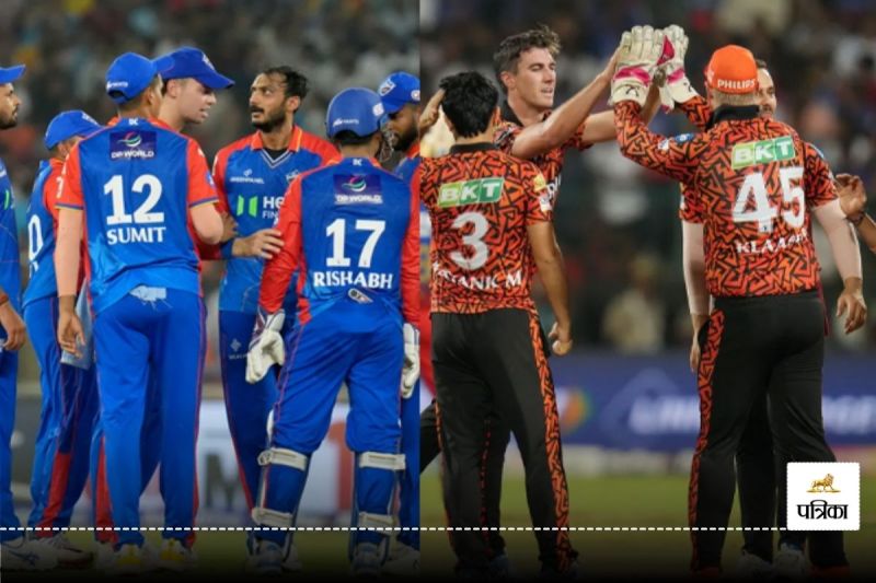 SRH vs DC Head to Head Record